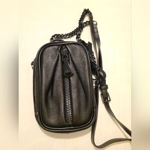 Aimee Kestenberg Black Leather Crossbody Bag